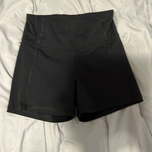Black x small short biker shorts